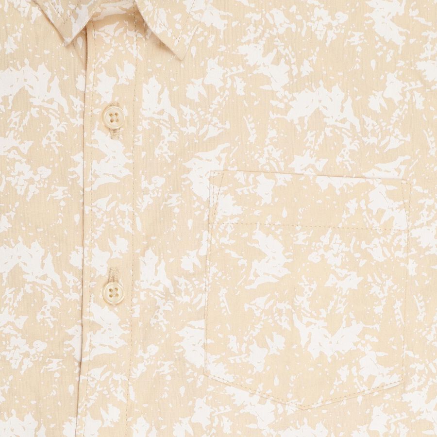 Boys' 100% Cotton Casual Shirt , गहरा पीला, large image number null