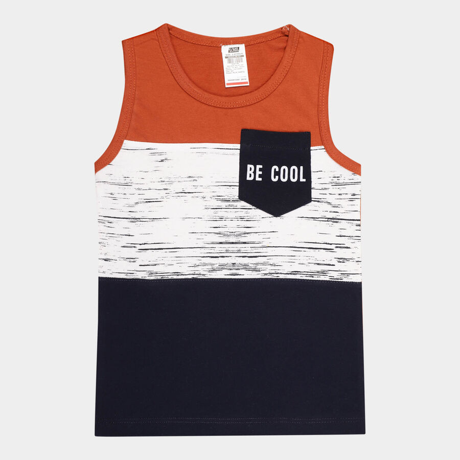 Boys All Over Print T-Shirt, Rust, large image number null