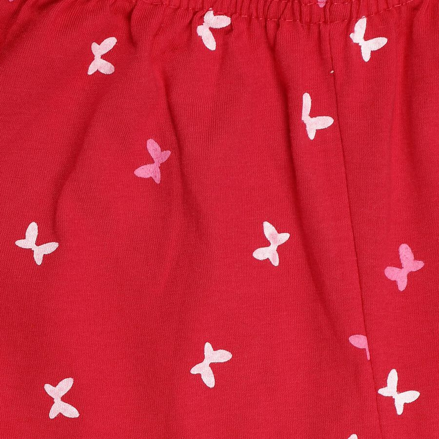 Girls' Pull Ups Shorts , रानी (फ्यूशिया), large image number null
