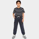 Boys' Jeans, गहरा ग्रे, small
