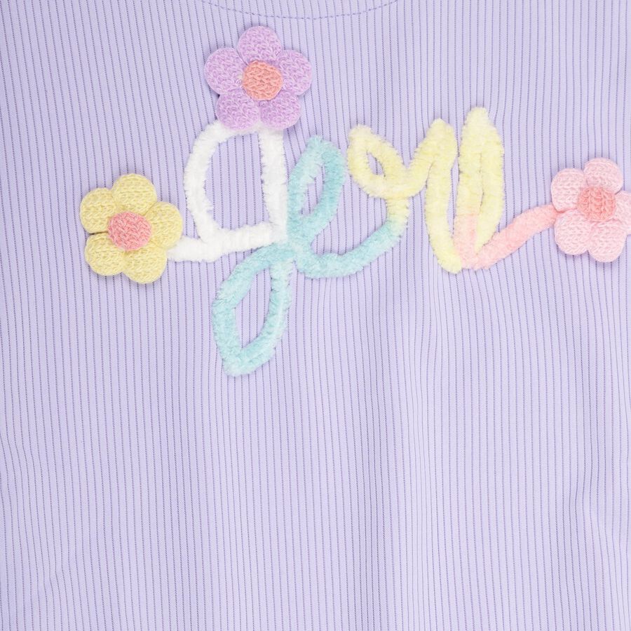 Girls' T-Shirt, लाइलेक, large image number null