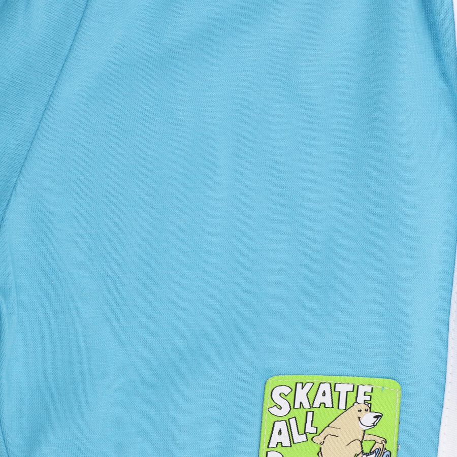 Boys' 100% Cotton Knit Baba Suit , Light Green, large image number null