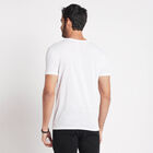 Round Neck T-Shirt, White, small image number null