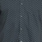 Cotton Printed Formal Shirt, Dark Green, small image number null