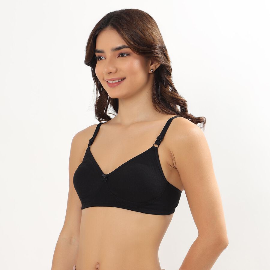 Ladies' Bra , Black, large image number null