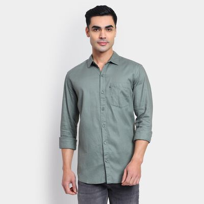 Men's 100% Cotton Casual Shirt 