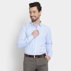 Checks Formal Shirt, Light Blue, small image number null