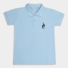 Boys' Half Sleeves T-Shirt , हल्का नीला, small image number null