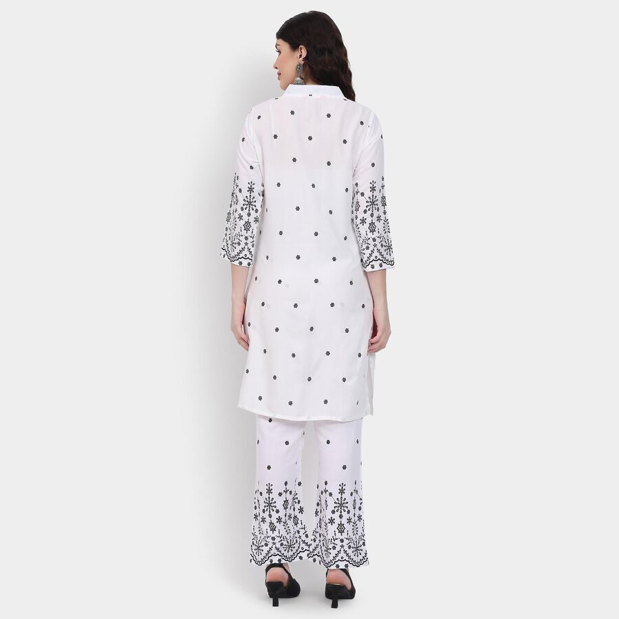 Ladies' Ethnic Set , ऑफ व्हाइट, large image number null