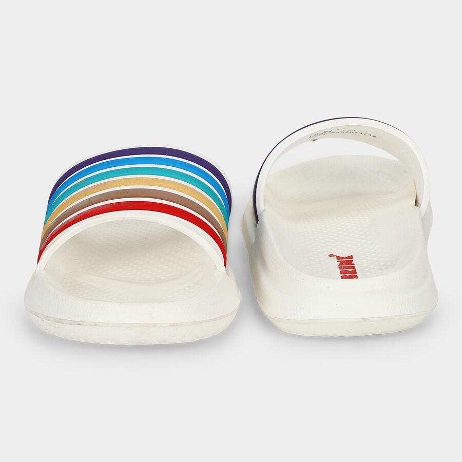 Girls' Slipper, सफ़ेद, large