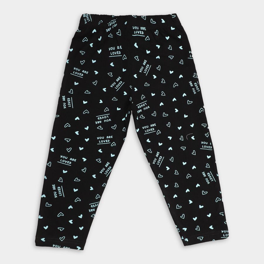 Girls' Pyjama , Black, large image number null