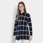 Checks Blazer, Navy Blue, small image number null