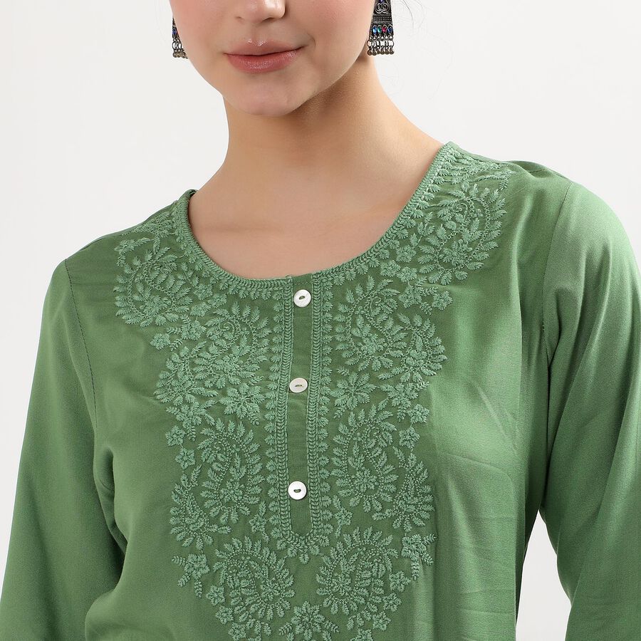 Ladies' Kurta, ओलिव, large image number null