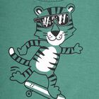 Boys Light Sage Green Crew Neck Casual Pullover, हल्का हरा, small image number null