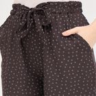 Ladies' Flared Capri, Brown, small image number null