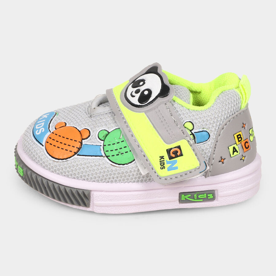 Infant Boy's Shoes, ग्रे, large