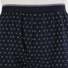 Men's Navy Blue Outer Elastic Printed Boxers, Navy Blue, small image number null