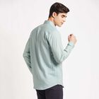 Regular Collar Casual Shirt, Light Green, small image number null
