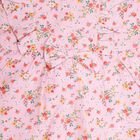 Girls' 100% Cotton Frock , हल्का गुलाबी, small image number null