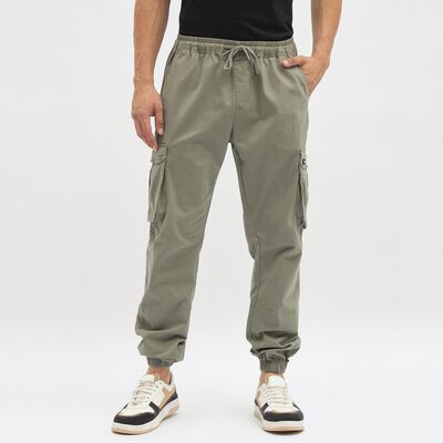 Men's Slim Fit Casual Trousers