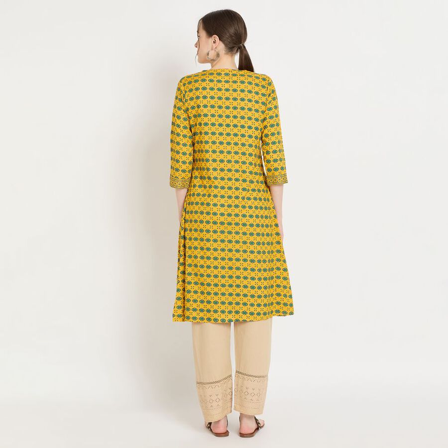 Ladies' Kurta, Mustard, large image number null