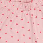 Girls' 100% Cotton Night Suit , Pink, small