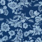 Boys' Navy Blue Cotton Button Down Collar Casual Shirt, Mid Blue, small