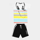 Boys Cotton Baba Suit, White, small image number null