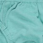 Boys' White Regular Fit Printed Briefs, सफ़ेद, small