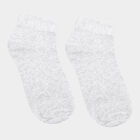 Girls Solid Basic Socks, Light Grey, small image number null