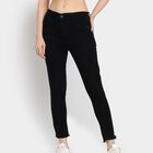 Ladies' Jeans , Black, small image number null