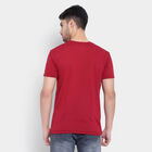 Round Neck T-Shirt, Maroon, small image number null