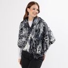 Ladies' Stole, काला, small image number null