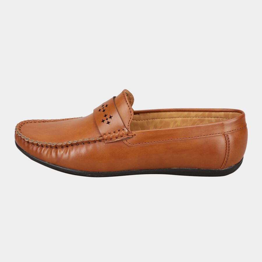 Men Slip-On Casual Shoes, Tan, large image number null