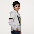 Boys' Sweatshirt, हल्का ग्रे, small image number null