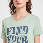 Round Neck T-Shirt, Light Green, small image number null