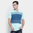 Stripes Polo Shirt, Light Green, small image number null