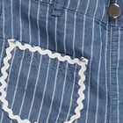 Girls' Light Blue Regular Fit Jeans, Mid Blue, small image number null