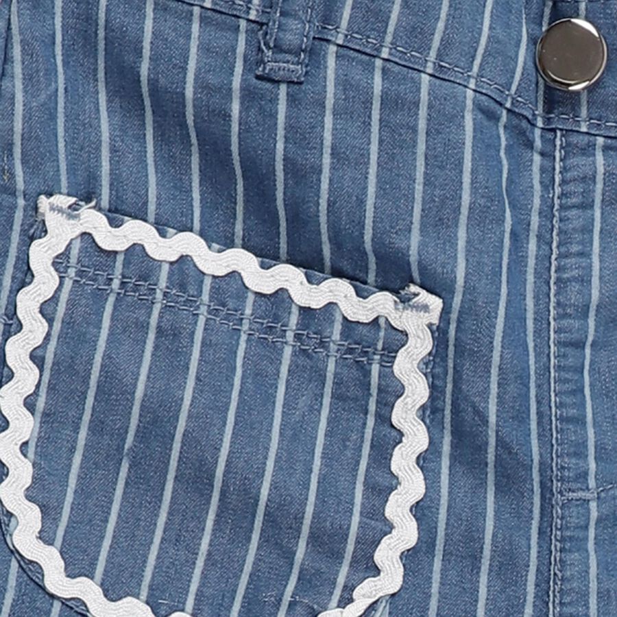 Girls' Light Blue Regular Fit Jeans, Mid Blue, large image number null