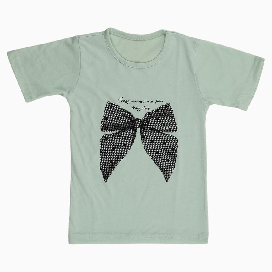 Girls' T-Shirt, Light Green, large image number null