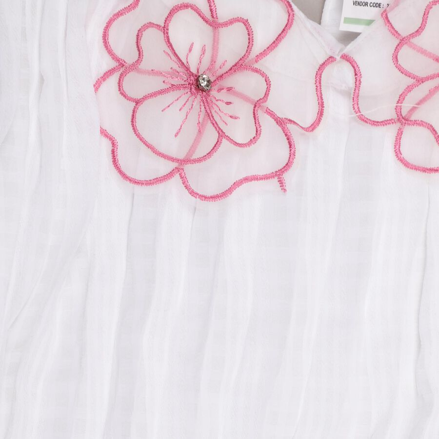 Girls' T-Shirt , सफ़ेद, large image number null