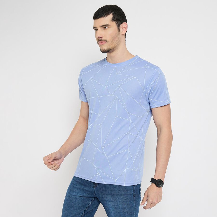 Men's Drifit T-Shirt , Light Blue, large