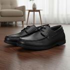 Men's Formal Shoes, काला, small