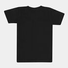 Printed T-Shirt, Black, small image number null