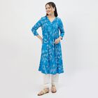 Women's Ivory Cotton Relaxed Fit Solid Palazzos, ऑफ व्हाइट, small