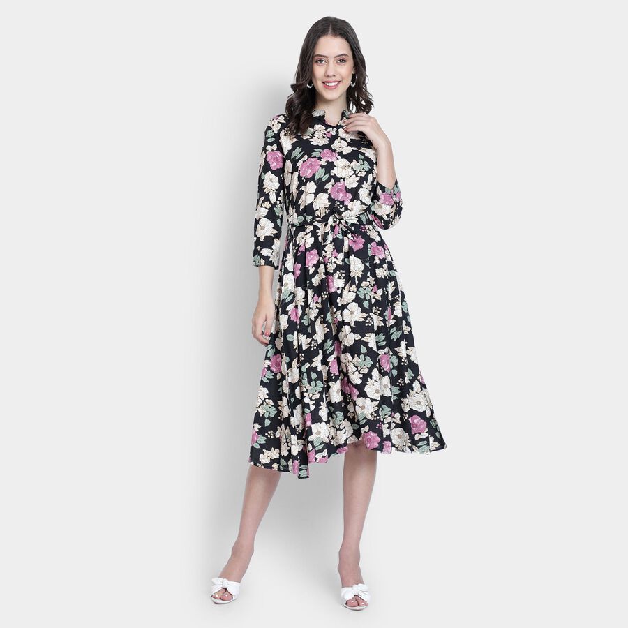 Ladies' Dress , Black, large image number null