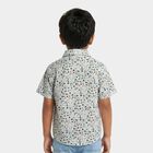 Boys' Casual Shirt, हल्का हरा, small