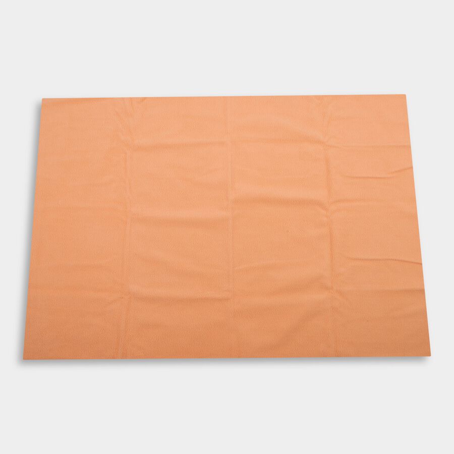 Infants Bed Sheet , Peach, large