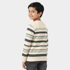 Boys' Light Green Round Neck Regular T-Shirt, Light Green, small