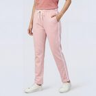 Women's Lilac Slim Fit Side Pocket Track Pants, Lilac, small